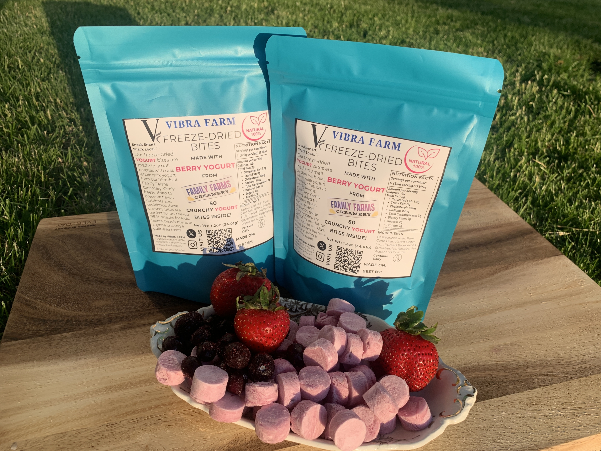Freeze Dried Yogurt Bites – Amish Mixed Berry Flavor - Image 2